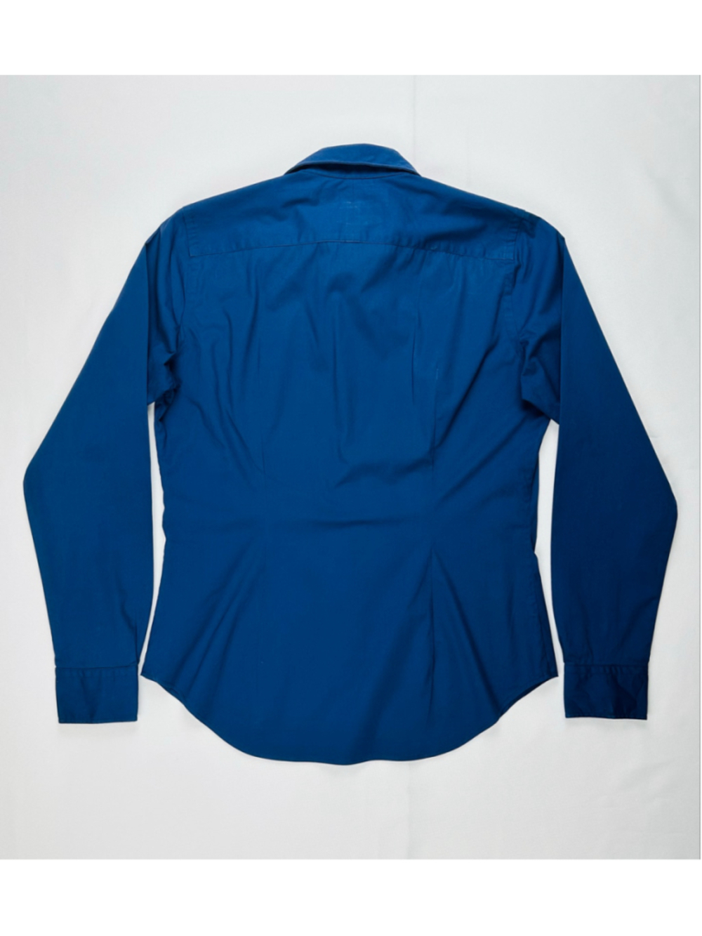 Ralph Lauren Sport Women’s Deep Cobalt Blue Crest Button Down Shirt Size 6 - Picture 5 of 14